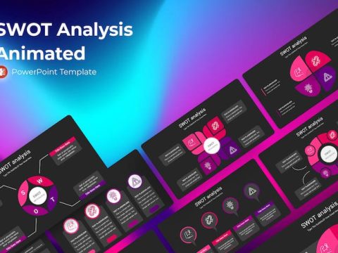 SWOT Analysis Animated Powerpoint Presentation XN3U8T3