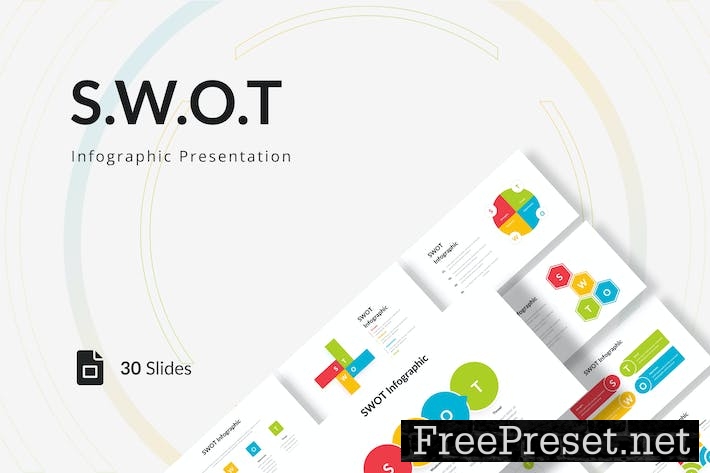 SWOT Infographic Presentation Google Slides MB8XCRY