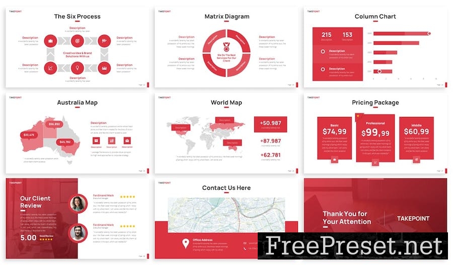 Takepoint - Consultant Powerpoint Template RCBAD5U