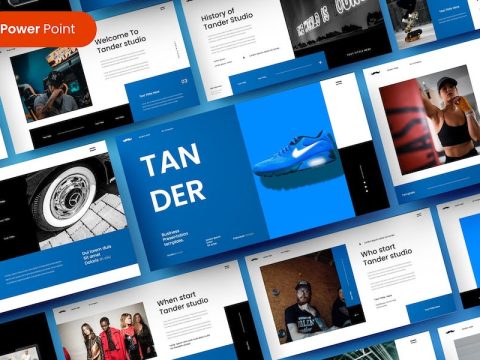 Tander – Business PowerPoint Template WXN2A8D