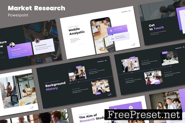 Tech Research Service - Powerpoint Template