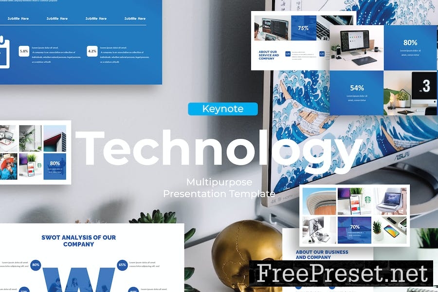 Technology - Keynote Template EHJ9H5D