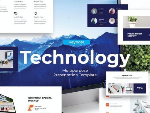 Technology - Keynote Template LRCW4WB