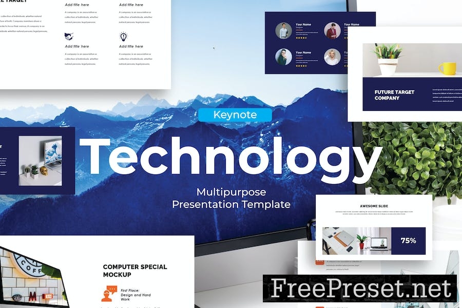 Technology - Keynote Template LRCW4WB