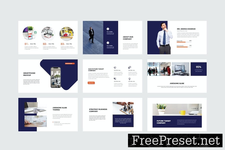 Technology - PowerPoint Template 3ZXRQMW