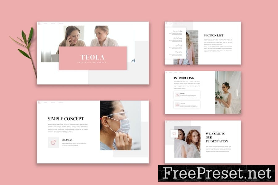 Teola - Powerpoint Template 3JENJP9