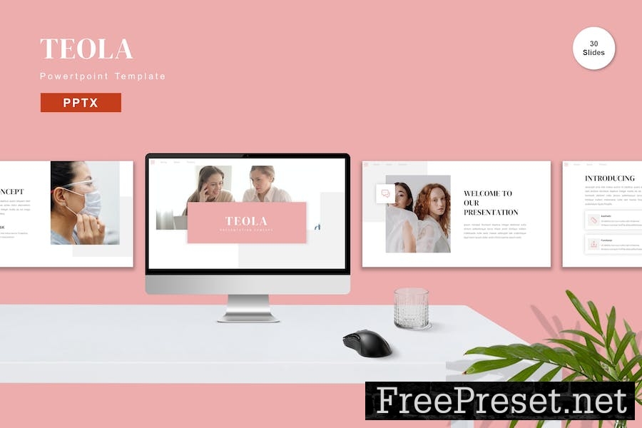 Teola - Powerpoint Template 3JENJP9