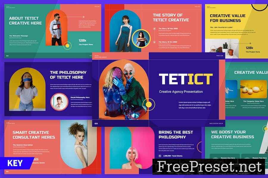 Tetict - Creative Agency Keynote