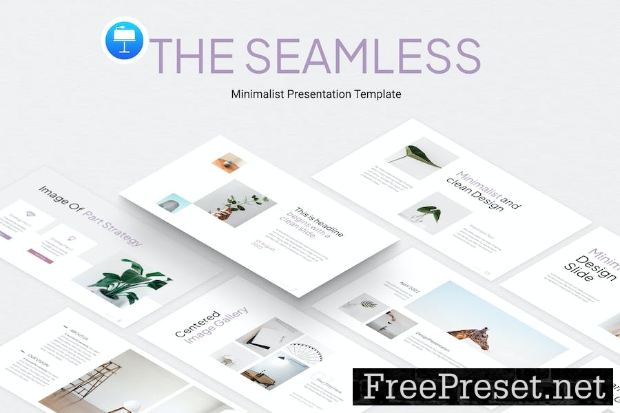 The Seamless Minimalist Keynote Template