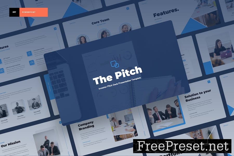 Thepitch - Investor Pitch Deck Power Point UUXVW3K