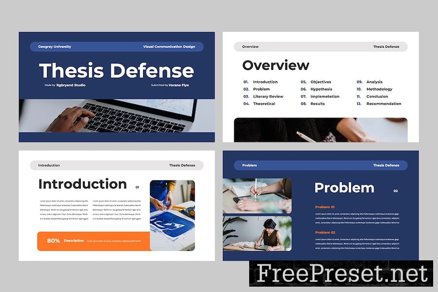 Thesis Defense Keynote Template KGWNHSS