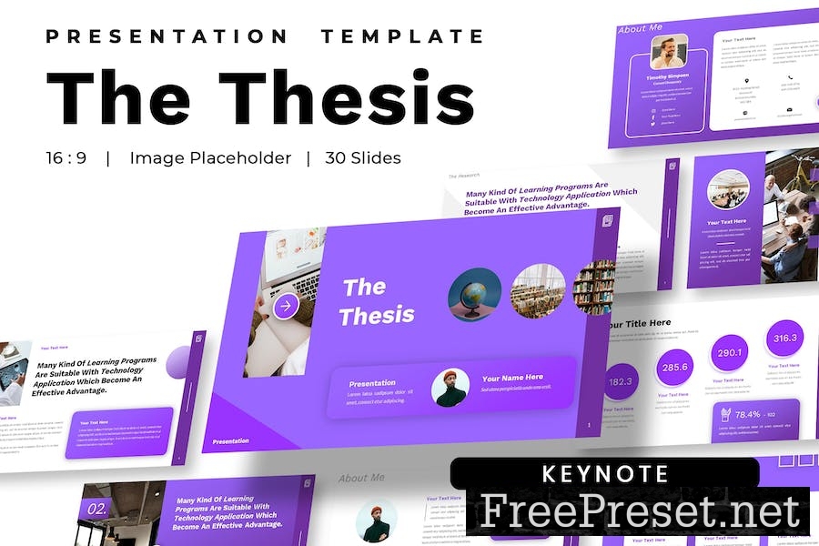 Thesis - Education Study Presentation Keynote