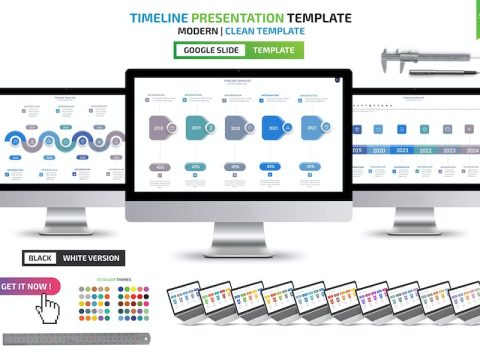 Timeline Google Slides Infographic Templates