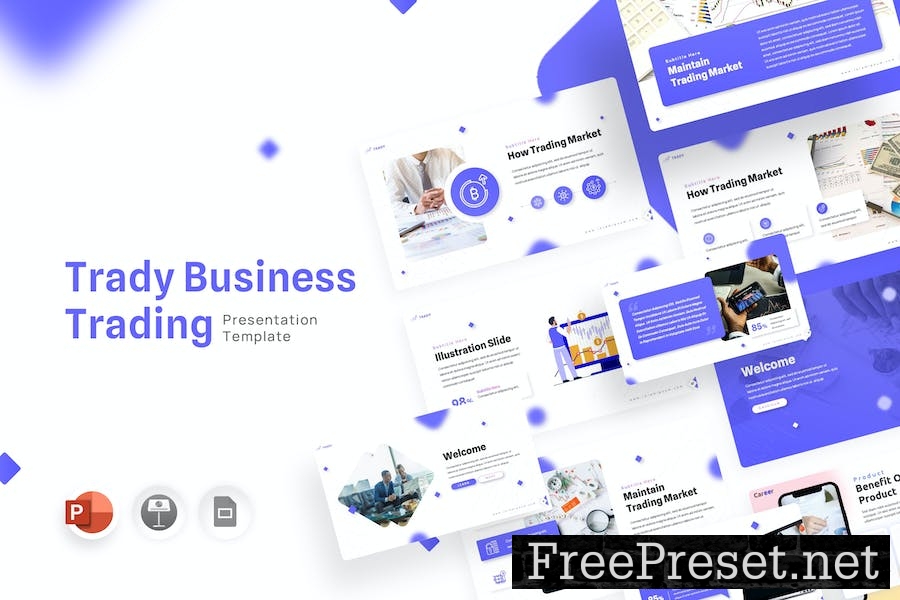 Trady - Business Trading Powerpoint Template