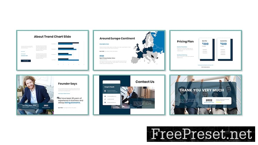 Trand Business Presentation Google Slide Template MN5LW68