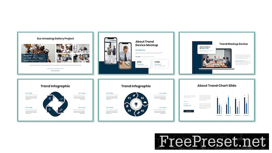 Trand Business Presentation Google Slide Template MN5LW68