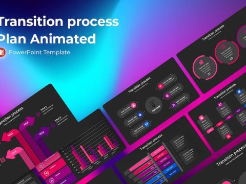 Transition process Plan Animated Powerpoint