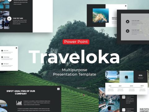 Traveloka - PowerPoint Template F57W8A9