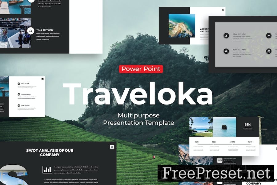 Traveloka - PowerPoint Template F57W8A9