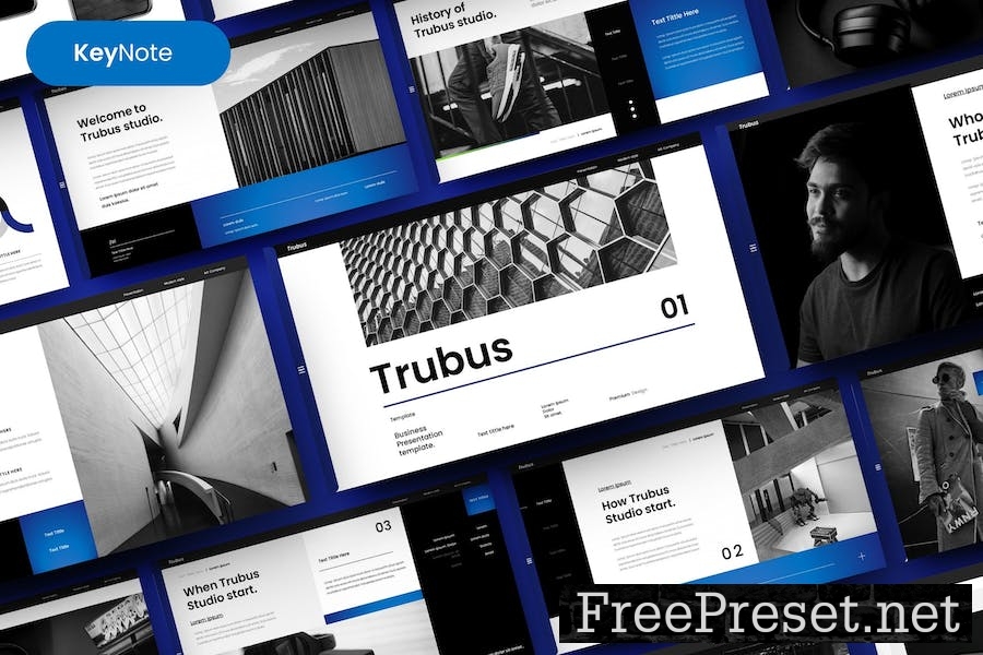 Trubus – Business Keynote Template N2XXB5B