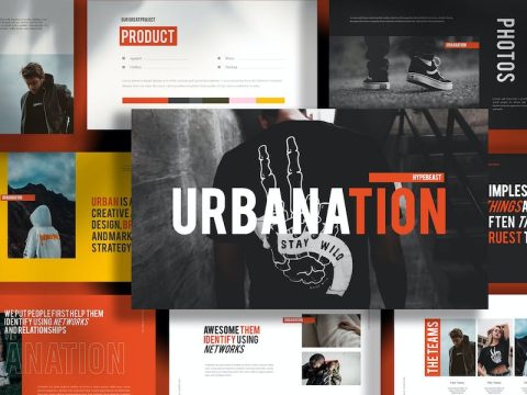 Urbanation Google Slides Template UX9J4H9