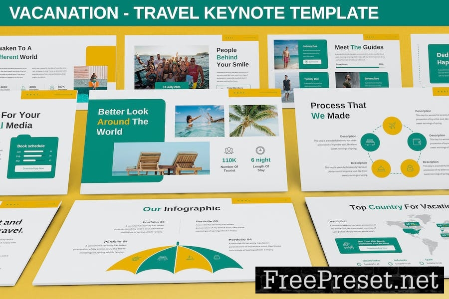 Vacanation - Travel Keynote Template