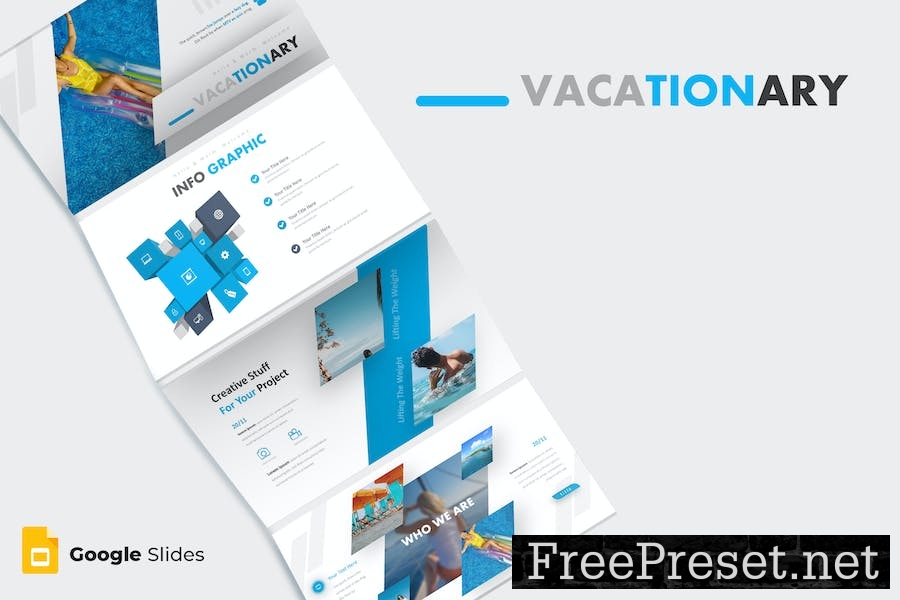 Vacationary - Google Slide Template