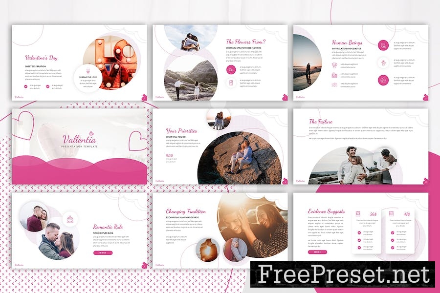 Valentia - Love Google Slides Template C3T9PLY