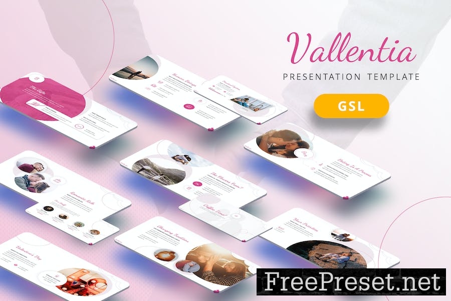 Valentia - Love Google Slides Template C3T9PLY