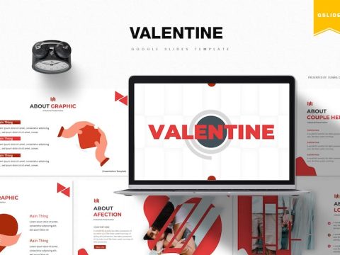 Valentine | Google Slides Template 3CYFA9U