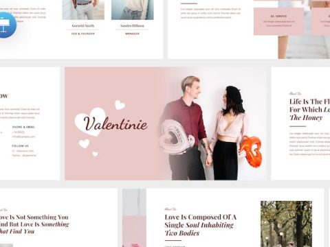 Valentinie - Valentine Keynote Template PKRB6DK