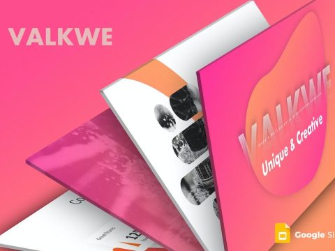 Valkwe Creative - Google Slide Template FDBJJQ