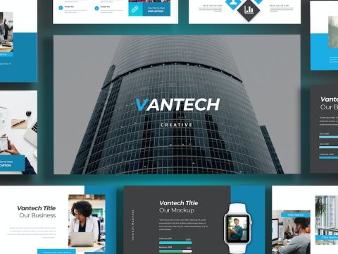 Vantech Business Google Slides