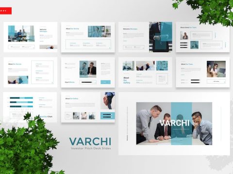 Varchi - Investor Pitch Deck Powerpoint Template QDYHLRR