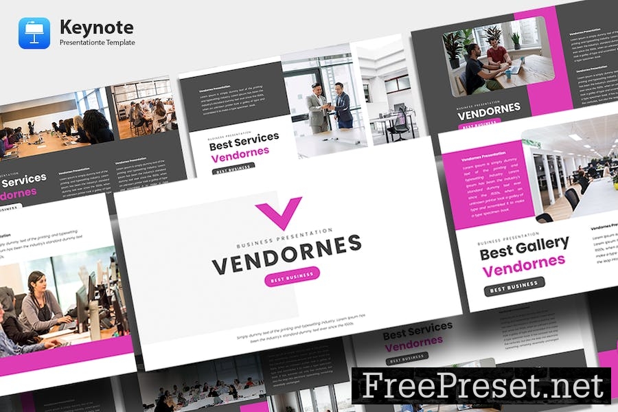 Vendornes Presentation Keynote Template SC85D79