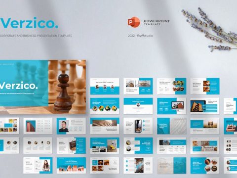 Verzico - Corporate PowerPoint Template RU8K2TY