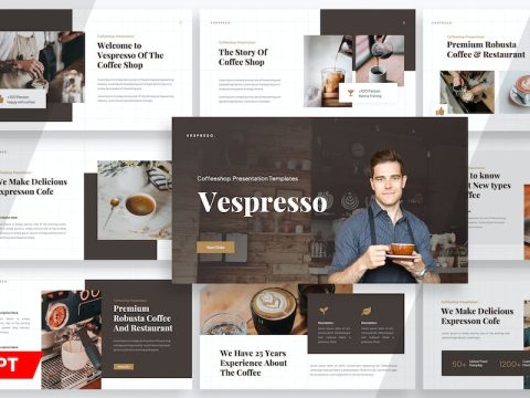 Vespresso Coffee Shop - Powerpoint SQ5Y697