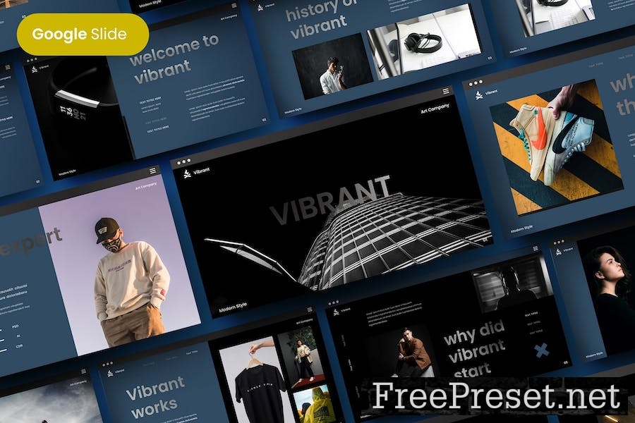 Vibrant - Business Google Slide Template