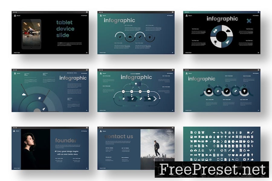 Vibrant – Business PowerPoint Template