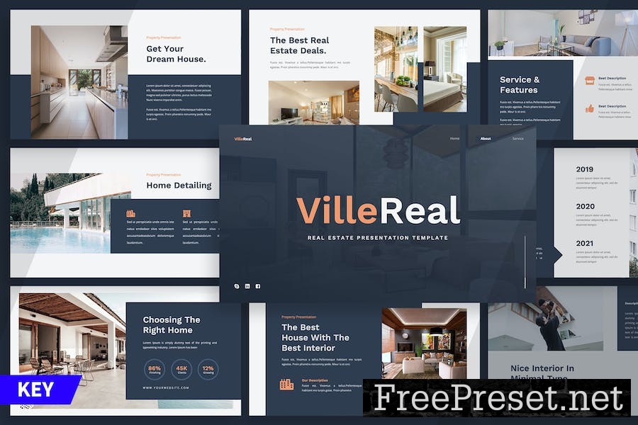 VilleReal - Real Estate Keynote Template KM3QP6P