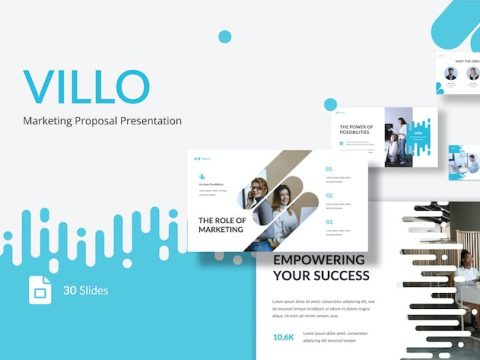 Villo - Marketing Proposal Presentation G-Slides DMXNCUK