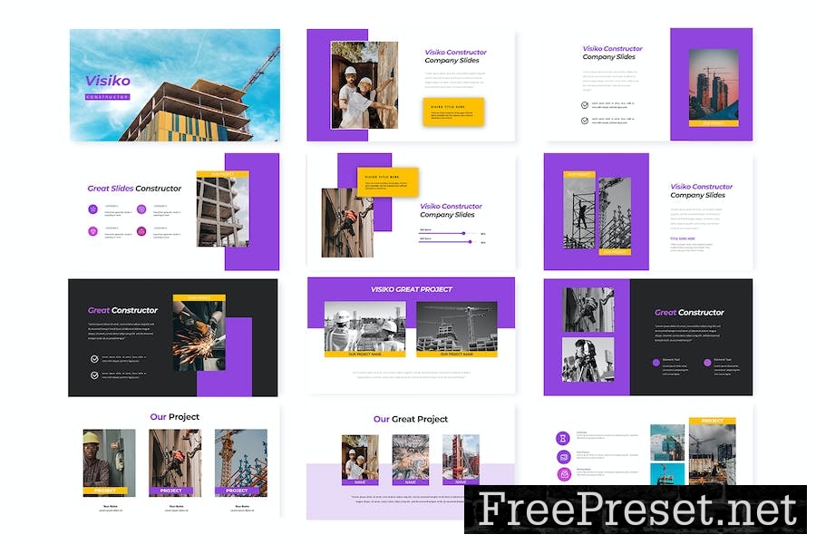 Visiko - Powerpoint Template 7FYFJZE