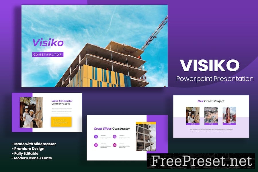 Visiko - Powerpoint Template 7FYFJZE