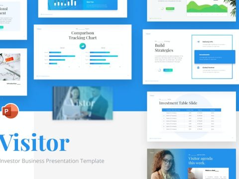 Visitor Investor Business Presentation Template FK7JBCT