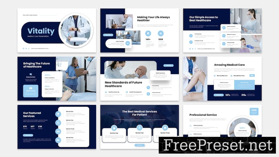 Vitality - Medical & Healthcare GoogleSlides 7FDYJZD