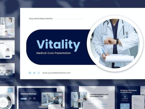 Vitality - Medical & Healthcare PowerPoint CVJQ79C