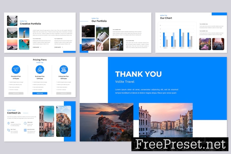 Volite - Travel PowerPoint Template