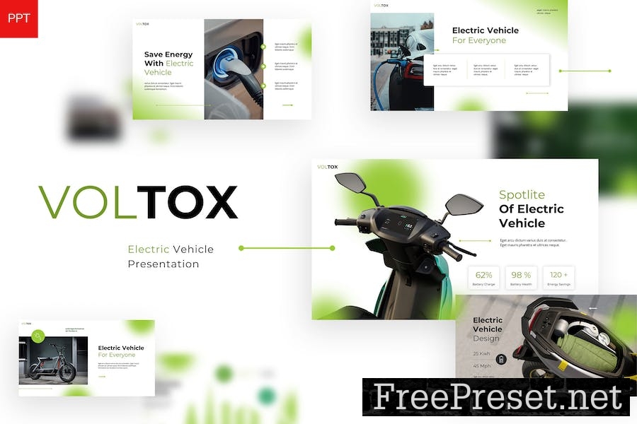 Voltox - Powerpoint Template 53BEGAB