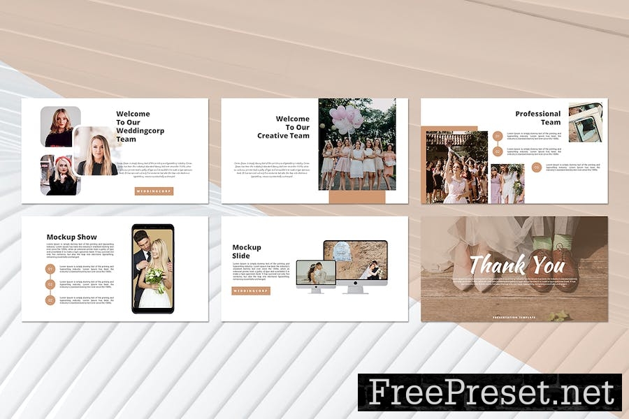 Wedding - Google Slides Template 89DU9T8