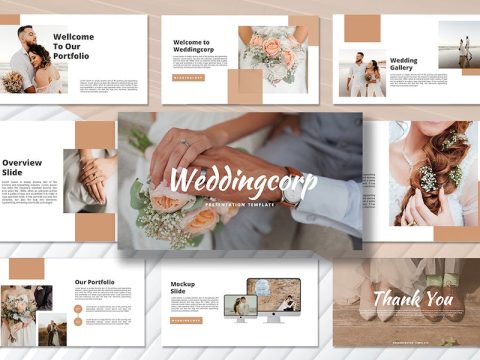 Wedding - Google Slides Template 89DU9T8